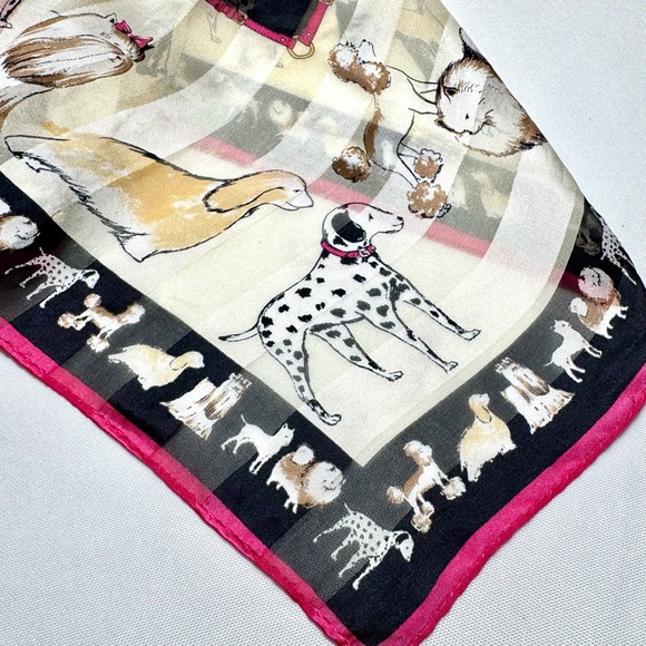 Salvatore Ferragamo Animal Print Silk Scarf - Picture 9 of 9